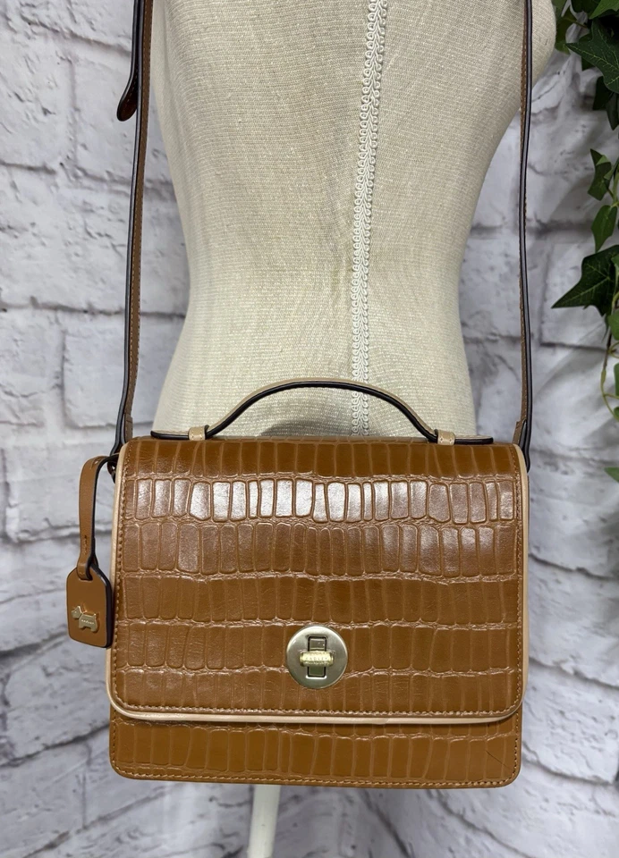 👜RADLEY “Oakworth Rd” Leather Ladies Small Satchel Style Multiway Bag, Toffee👜 - Image 2 of 4