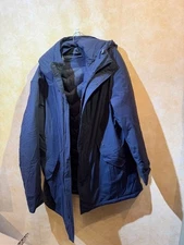 Woolrich mens navy blue  Polar Arctic Parka Jacket  size US XXL 2XL EU XXL 3XL