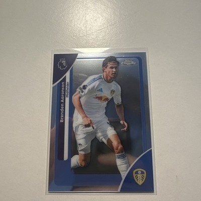 Topps Chrome Premier 2026 Brenden Aaronson Refractor Insert