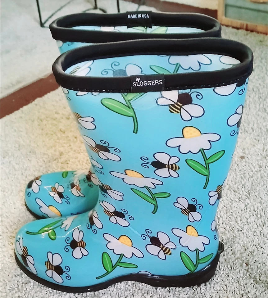 Sloggers Women's Rubber Wellington Boots Size 6 New Without Tags - Image 2 of 4