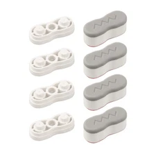 Customizable Bidet Seat Risers 4 Pcs for Increased Toilet Comfort and Stability