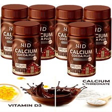 6x Cocoa Calcium Plus Nahrungsergänzungsmittel Kautablette Knochenhaut...