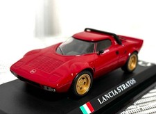 Lancia Stratos 1/43 Model Car Red Unused Collectible Hobby Toy