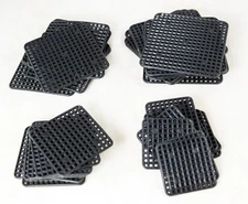 MIxed 1.75"/2"/2.75"/3" Heavy Duty Square Plastic Drainage Mesh for Bonsai Pot