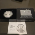 2023-W $1 1-oz Proof American Silver Eagle w/ Box, OGP &COA