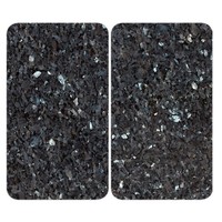 Wenko Herdabdeckplatte Universal Mod. Blauer Marmor, FüR Alle Herdarten