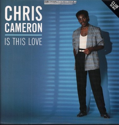 Chris Cameron Is This Love 12'' Vinyl UK Steinar 1984 In Pic Sleeve Hat Klein