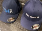 Mens Flexfit Hats Navy Blue Lot of 2 HWR San Simeon Paso Robles New  — photo 3