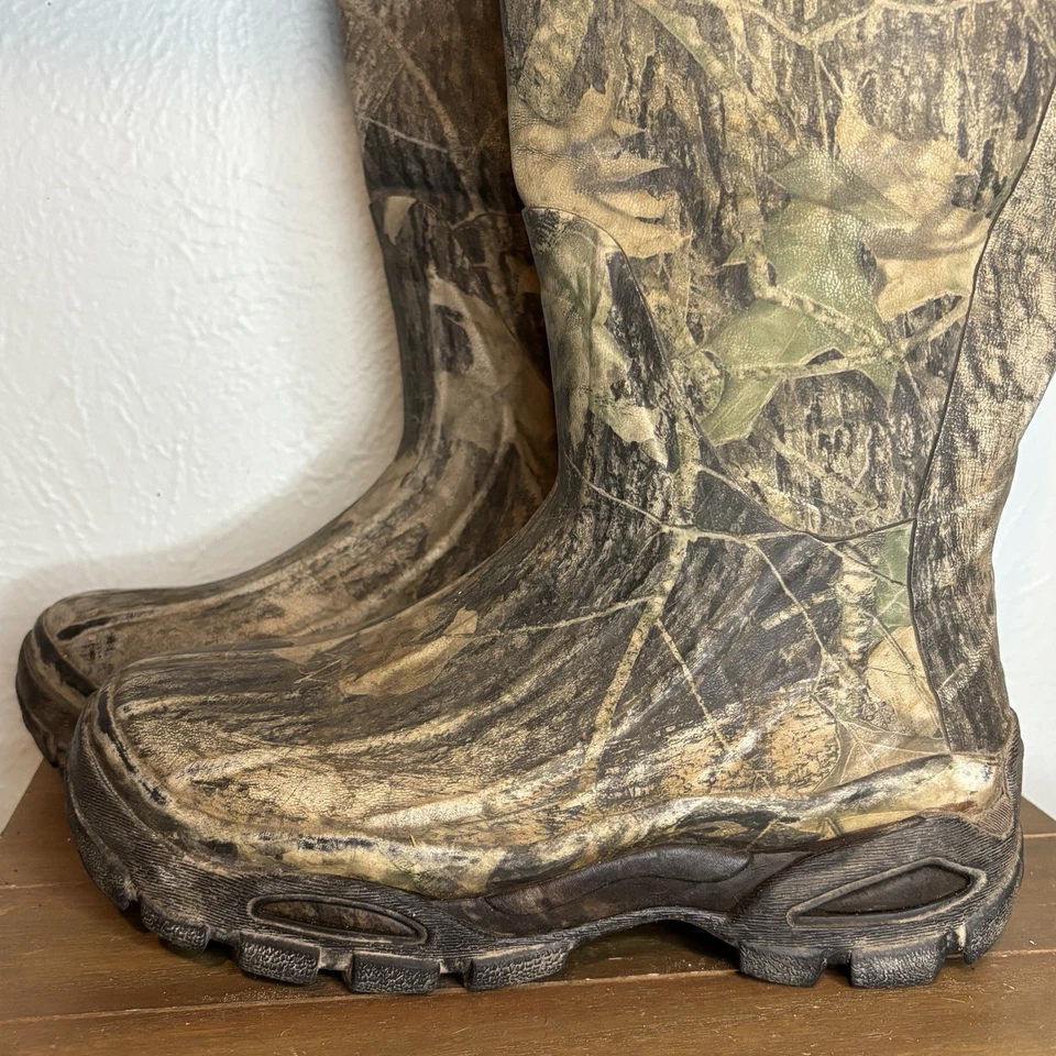 LaCrosse Men’s Sz 7 Women’s 9 Camo Hunting 18” Boots Alpha Waterproof Neoprene - Image 4 of 4