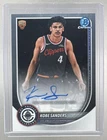 Kobe Sanders 2025 Bowman Chrome #BCA-KS Rookie Auto RC