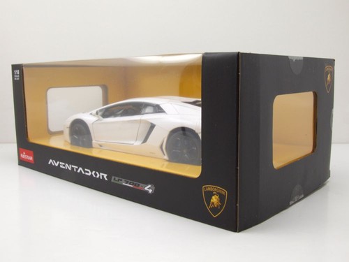 Lamborghini Aventador LP700 Coche a Escala Blanco 1:18 Rastar - Imagen 11 de 11