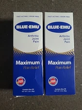 2  New Blue-Emu 3 Oz. Each Arthritic Joint Pain 11/2026
