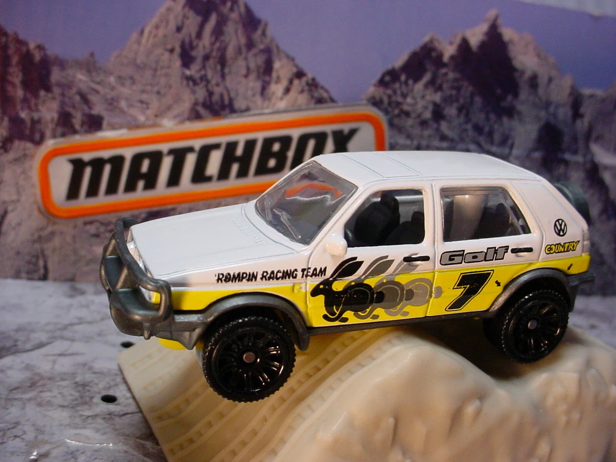 2021 OFF ROAD RALLY 90 VOLKSWAGEN GOLF white vw RABBIT 7 5 tools Matchbox LOOSE