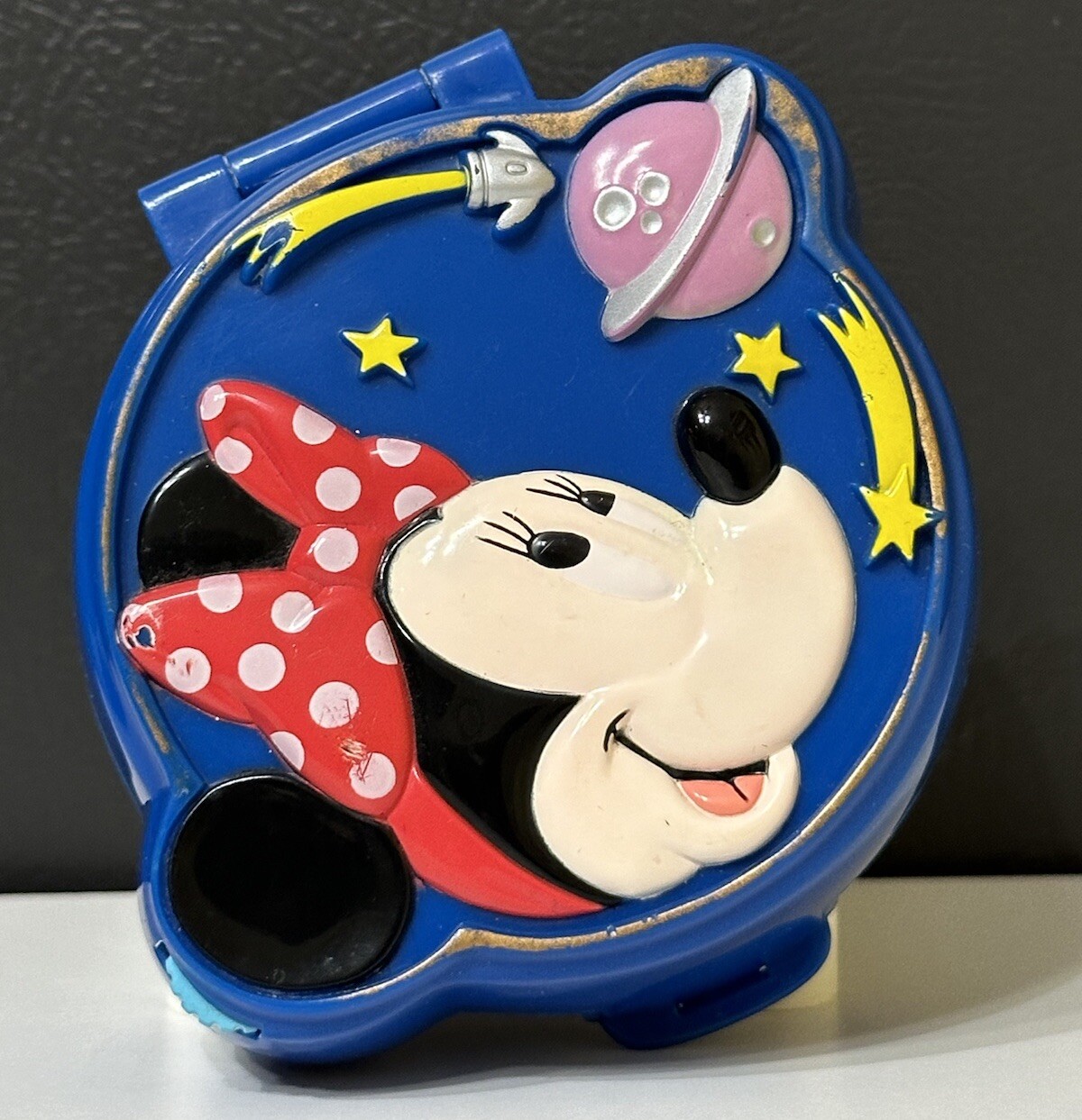 1996 Vintage Polly Pocket Minnie Mouse Playcase - compact only