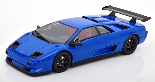Lamborghini Diablo Svr Blau Kyosho KSR18510BL 1/18 1996 Harz 500 StüCk-image
