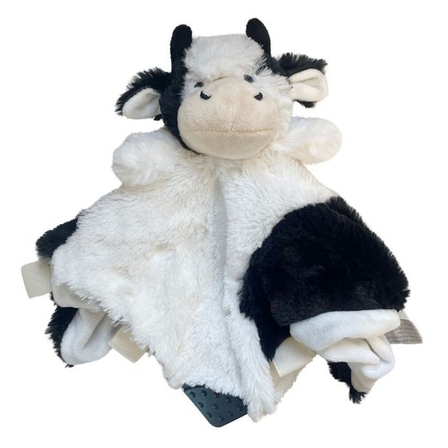 Cow Comforter soft plush toy 12"/30cm baby comforter blankie ES Kids - Picture 3 of 3