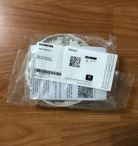 setof 5 Siemens FDT 421 Intelligent Thermal Heat Detector Head Only FreeShipping - Picture 4 of 4