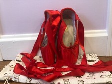 Nexete Professional Vanassa Red Size 1 Ballet Shoes