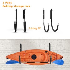 Storage Kayak Wall Mount Rack Holder Paddleboard Surfboard Wakeboard Snowboard