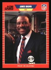 James Brown 1989 Pro Set #13 FOOTBALL Card