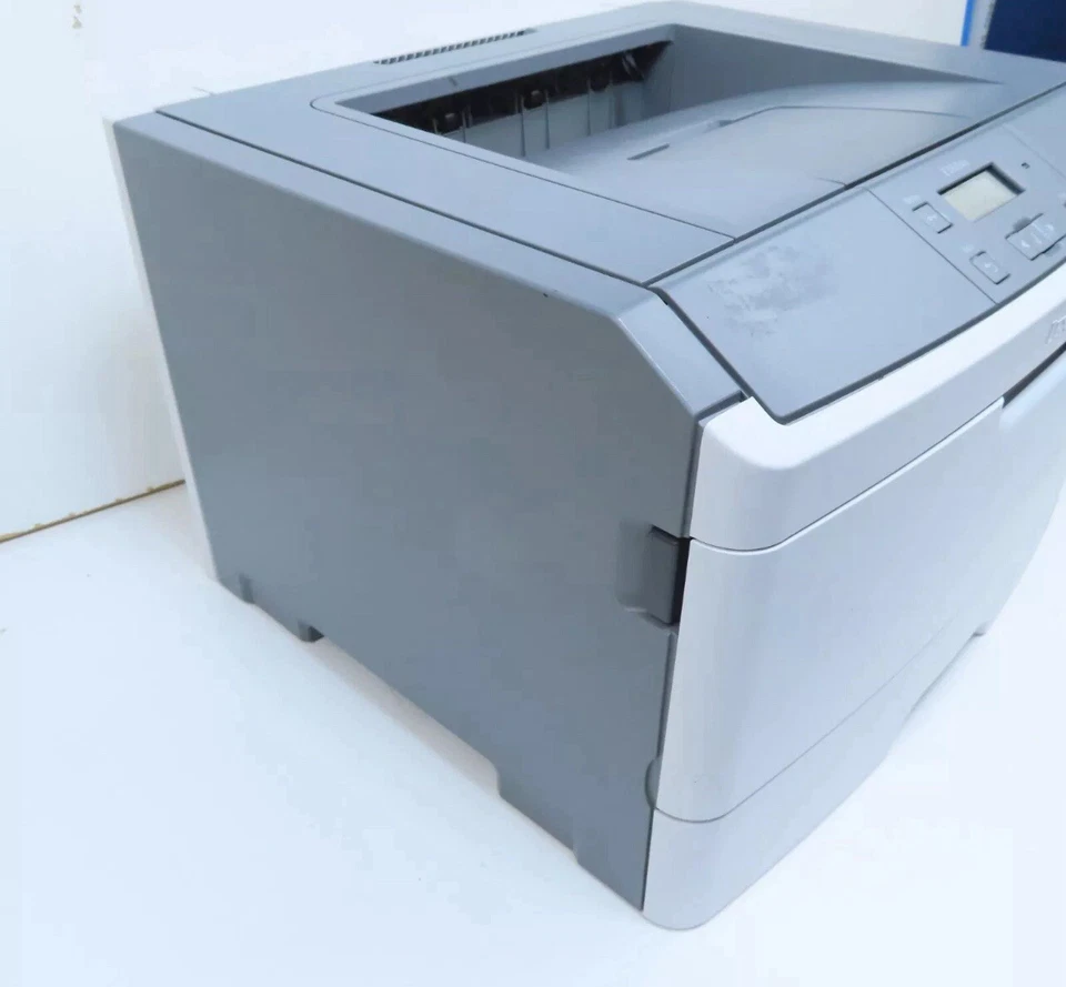 Lexmark E360D Monochrome Workgroup Laser Printer TESTED  See Page Counts - Image 3 of 4