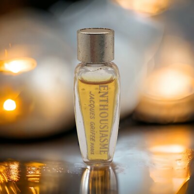 Jacques Griffe Enthousiasme Miniature Perfume, 0.12 Fl. Oz. DISCONTINUED   Rare
