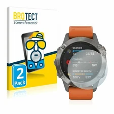 Garmin fenix 6 Pro , 2x  BROTECT® Matte Screen Protector Anti-Glare Anti-Scratch