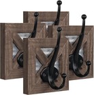 Autumn Alley Rustic Farmhouse Decorative Wall Hooks for Robes, Coats, Towels