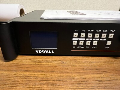 LED HD Video Wall LED Display Controller  LED video processor VDWALL LVP605D