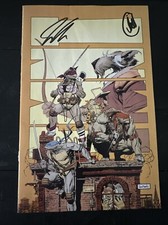 TMNT #1 1:500 RATIO SEAN MURPHY VARIANT SIGS BY JASON ARRON & JONES W/COA