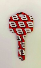 Dale Earnhardt Jr #8 - NASCAR Racing House Key KW1 Blank LOGO TEAMKEYS NC