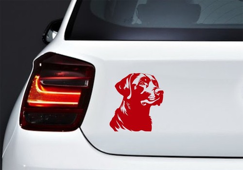 Labrador Retriever Face, Dog Head Car Laptop Motorbike Vinyl Decal Sticker (ia) - Picture 4 of 9