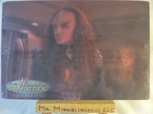 The Women of Star Trek In Motion lenticular promo card 1/300 #22 Lursa B'Etor