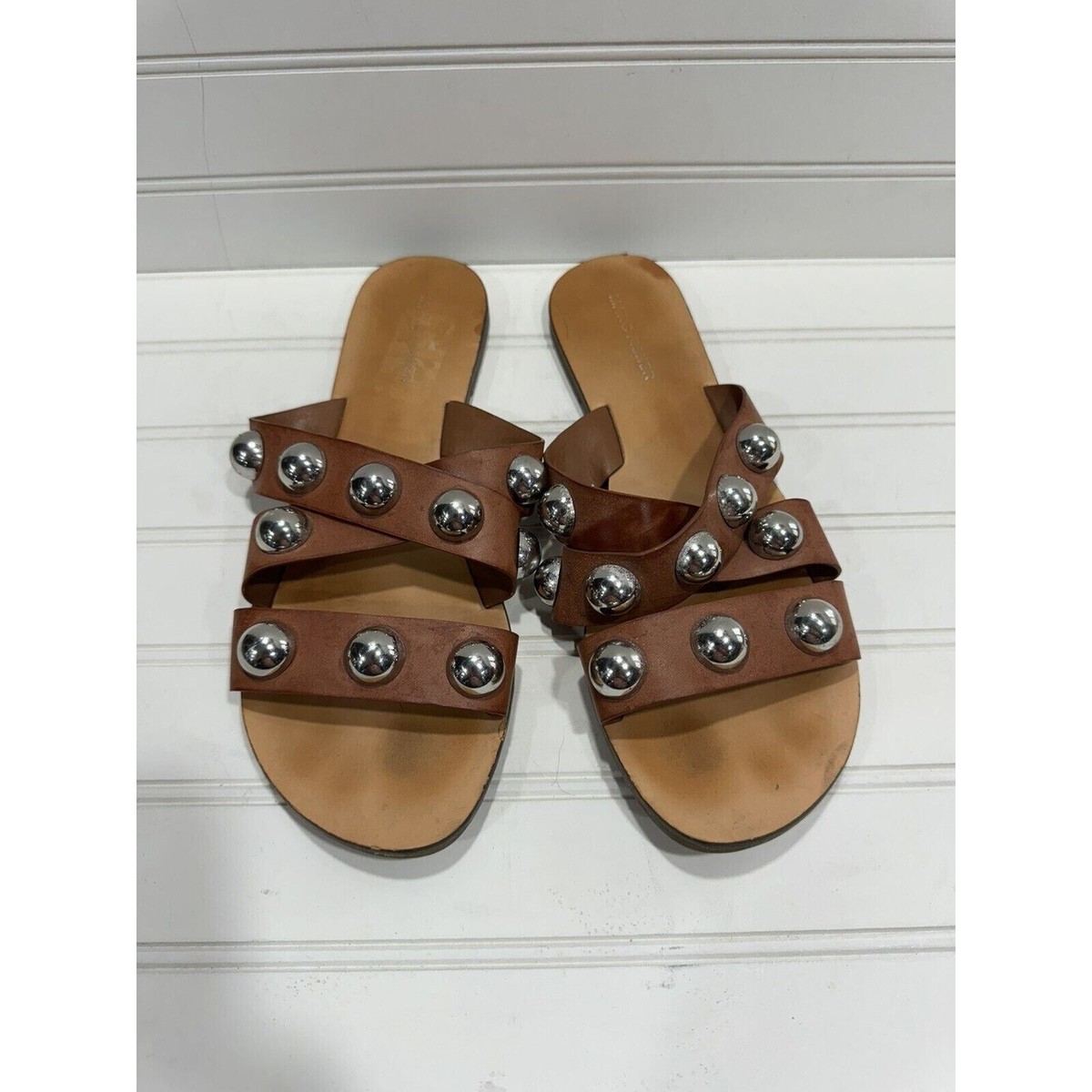 Flat Sandal Marc Fisher Bryte Stud Sandals Bryte Marc Fisher Flip