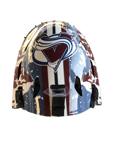 Patrick Roy Signed Colorado Avalanche Full Size Franklin Goalie Mask JSA LOA - Photo 8/10