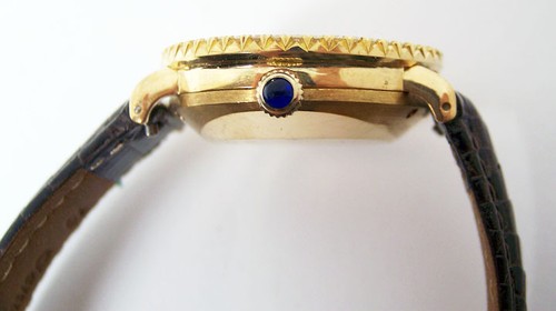 Solid & Heavy 18k BAUME & MERCIER Ladies Watch 37063 w/ 1ct Diamonds FVS1* EXLNT - Picture 7 of 12