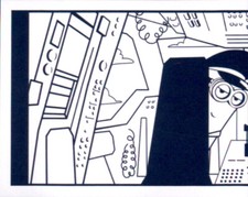 Minions Rise of Gru Alla ricerca del mini boss adesivo da collezione 155