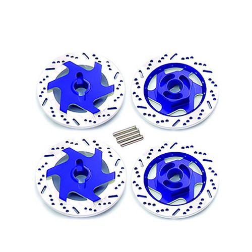 4pcs Metal Brake Disc Pad Set for 1:10 R09 RC RS Starscream Flat Roadster Car - Picture 7 of 12