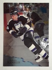 1995-96 Fleer Metal Roman Hamrlik #137 Tampa Bay Lightning NHL Hockey Card