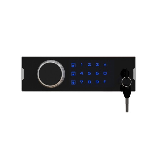 5 Pistole Metallpistole Sicherheitsschrank Safe Schloss mit elektronischem Passwort Tastatur Schloss - Bild 10 von 10