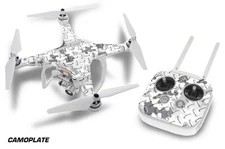 DJI Phantom 3 Drone Wrap RC Quadcopter Decal Sticker Custom Skin Accessory CP W