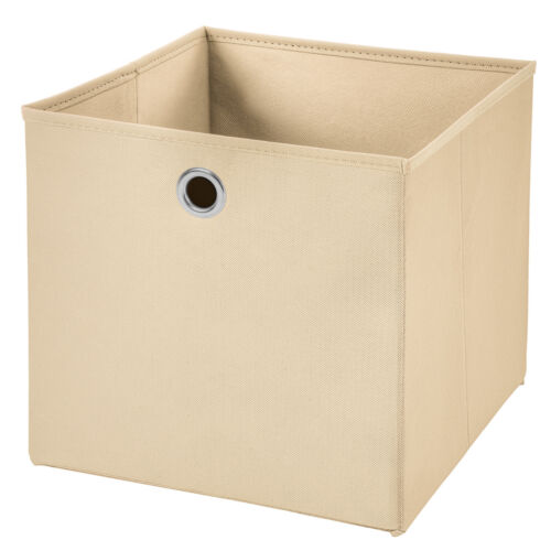 Stoffbox Boxen Aufbewahrungsbox mit Deckel Truhe faltbar 28x28 cm Faltbox Stoff - Bild 11 von 77