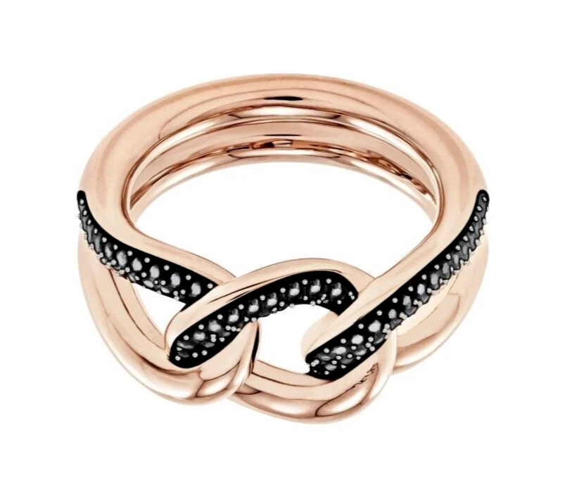 *NEU* SWAROVSKI LANE MOTIV RING - ROSEGOLD - GR. 52