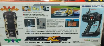 2006 Red Mercedes CLK (likeness) RC Racing Discontinued QD Rocket
