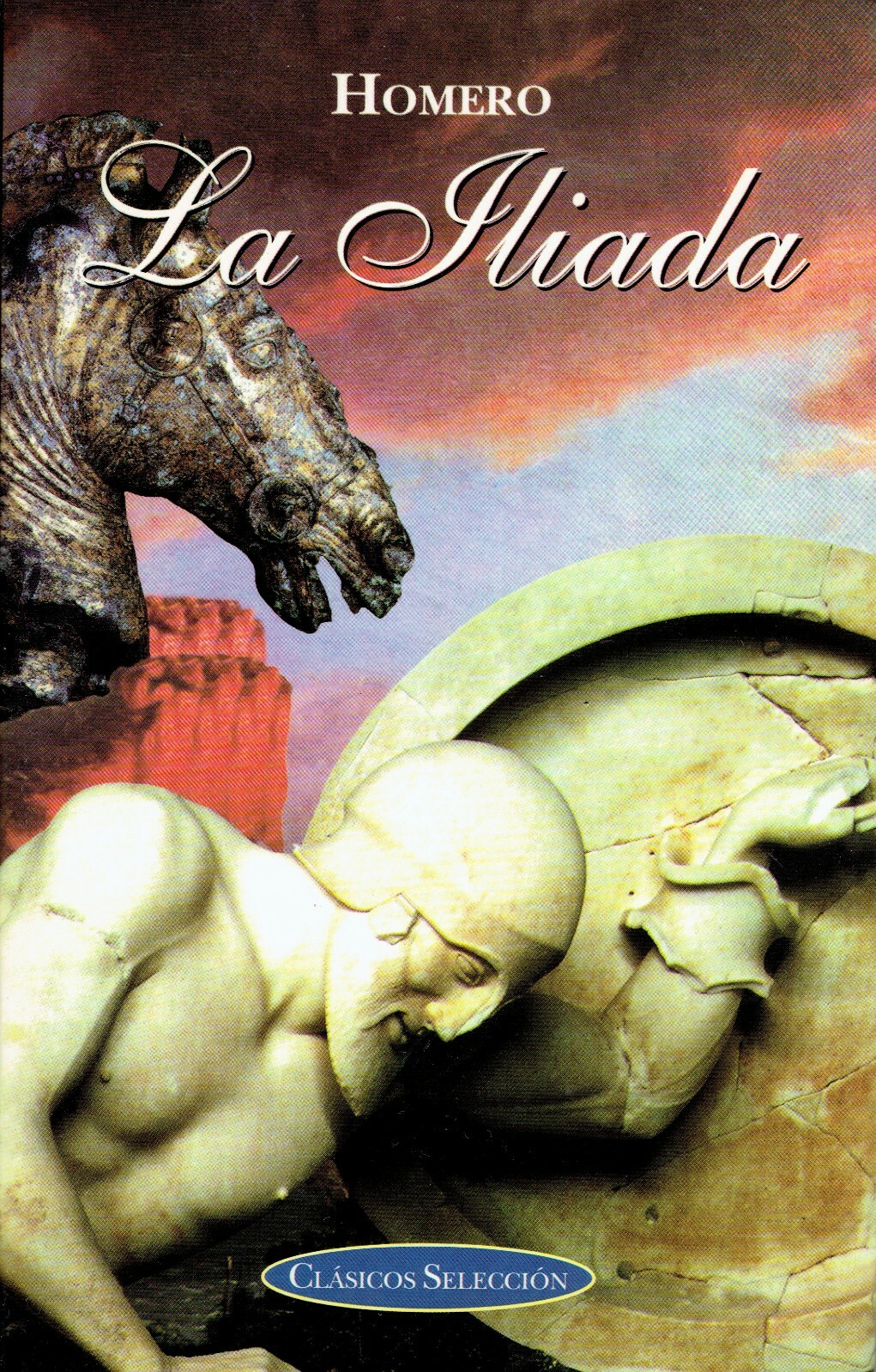 LA ILÍADA – Homero – Grecia – Poesía – Guerra de TROYA – ISBN 84-8403-454-2 – Tapa dura – 415 págs.