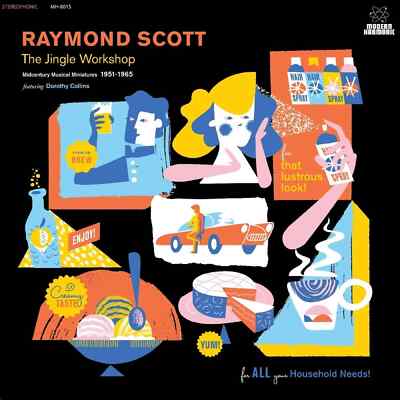 Raymond Scott / JINGLE WORKSHOP (LP) / Modern Harmonic / LP-MHLE8015 / LP