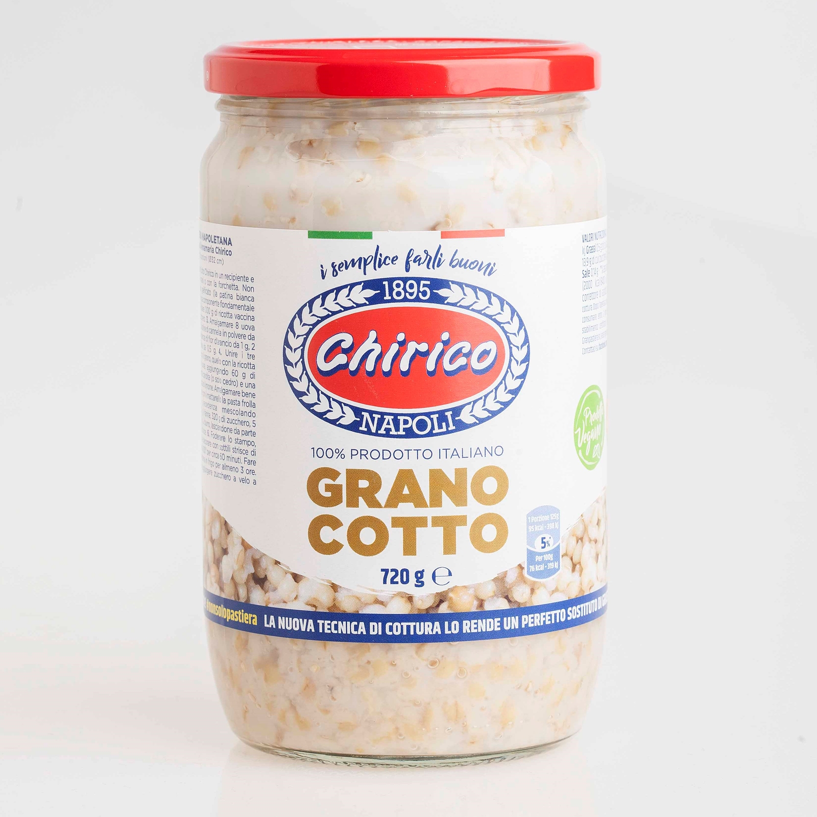 Grano cotto Gr. 720 CHIRICO - Cartone 12 Pezzi