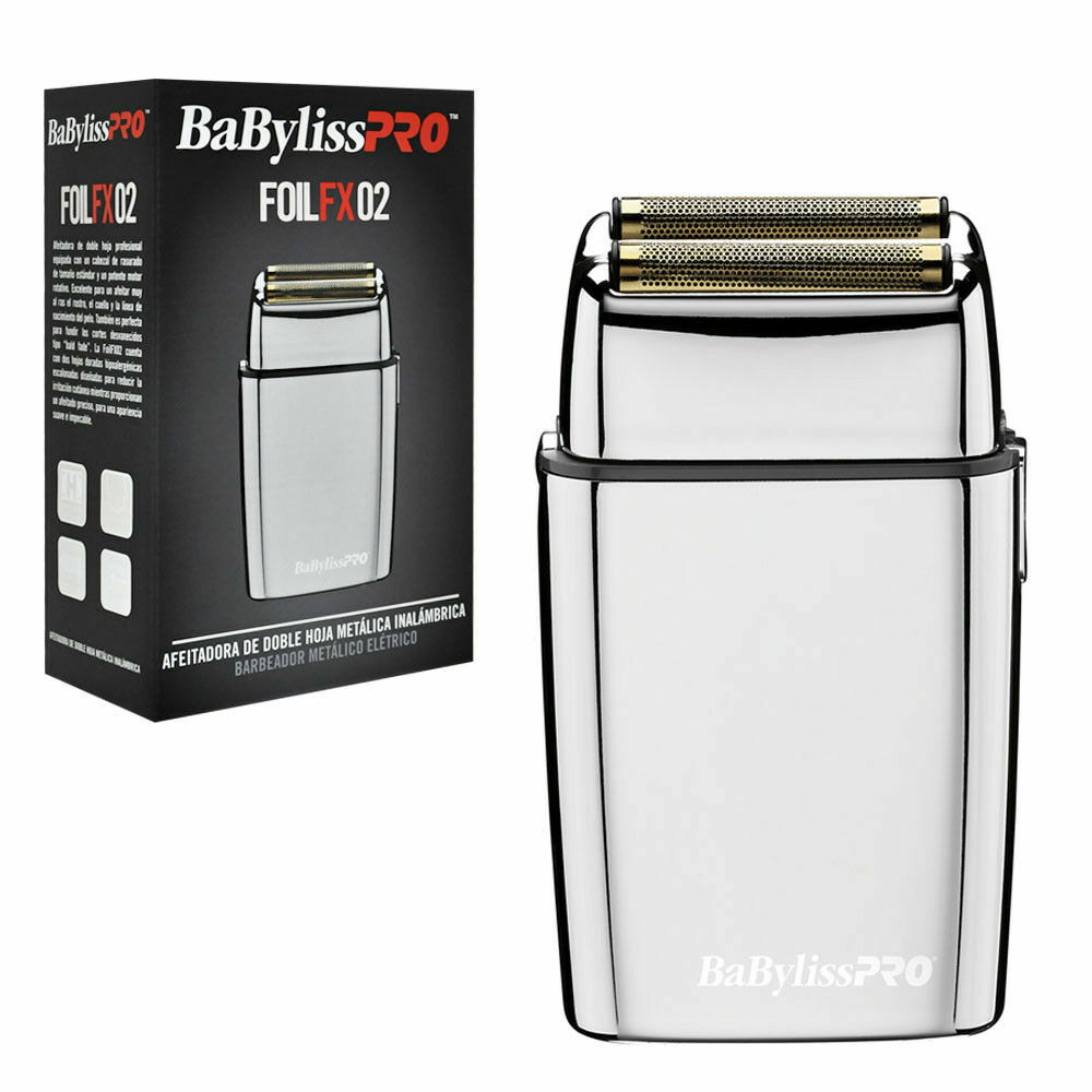BaByliss PRO FOILFX02 Cordless Metal Double Foil Shaver