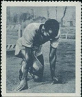 bh18 rara original figurina card quiz calendario 1952 n 354 100 m atletica