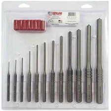 Wilde Tool RS912 12pc Professional Roll Pin Spring Punch Set MADE IN USA